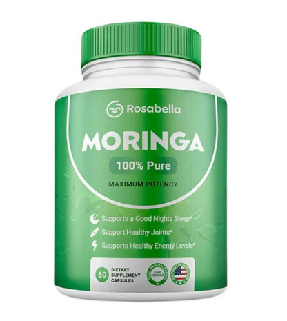 Rosabella Moringa Powder Capsules